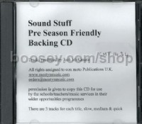 Backing CD for Sound Stuff Pre Season Friendly 1-4