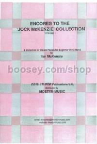 Encores to Jock McKenzie Collection Volume 1 (Wind Band)