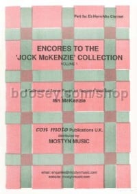 Encores to Jock McKenzie Collection Volume 1, wind band, part 3a, Eb Horn