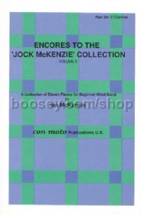 Encores to Jock McKenzie Collection Volume 2, wind band, part 2d, C Clarine