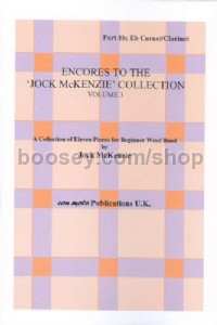 Encores to Jock McKenzie Collection Volume 3, wind band, part 1b lower, Eb 