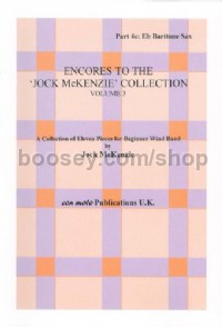 Encores to Jock McKenzie Collection Volume 3, wind band, part 4c, Eb Barito