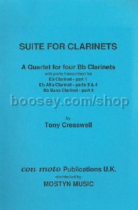 Suite for Clarinets (Clarinet Quartet)