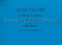 Blue Velvet, Trombone solo (Brass Band Score Only)