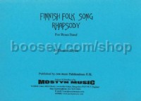 Finnish Folk Song Rhapsody (Brass Band Score Only)