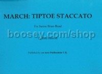 March: Tiptoe Staccato (Brass Band Score Only)