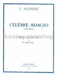 Célèbre Adagio (Score & Part)