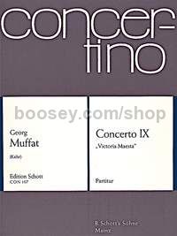 Concerto IX - string orchestra (score)