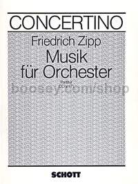 Musik - orchestra (score)