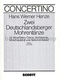 2 Deutschlandsberger Mohrentänze (score)
