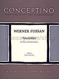 Concertino - flute & string orchestra (score)