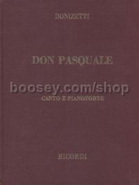 Don Pasquale - Vocal Score (Hardcover)