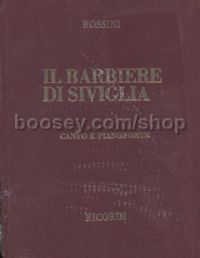 Il Barbiere Di Siviglia - The Barber Of Seville - Vocal Score (Hardcover)