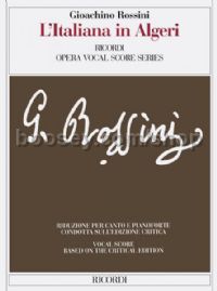 L'italiana In Algeri - Vocal Score (Softcover)