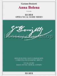 Anna Bolena (Opera Vocal Score)