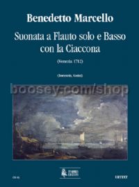 Suonata a Flauto solo e Basso con la Ciaccona (score & parts)