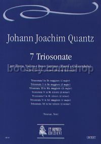 7 Triosonatas for Flute, Violin & Continuo, Vol. 2: Triosonata II in D maj (score & parts)