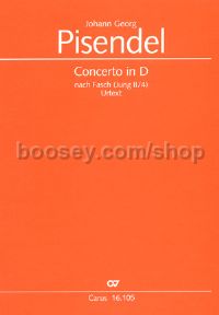 Concerto in D (Full Score)