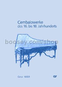 Notenband zur Cembaloschule von J. Trinkewitz (Score)