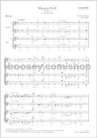 Mass In E Minor (SATB Choral Score)