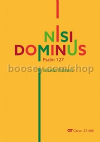 Nisi Dominus (Vocal Score)