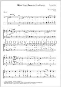 Missa Sancti Francisci Assisiensis (SATB Choral Score)