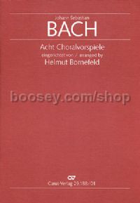 Acht Choralvorspiele [arr. Bornefeld] (Score)
