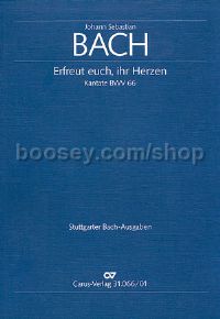 Erfreut euch, ihr Herzen BWV 66 (Full Score)