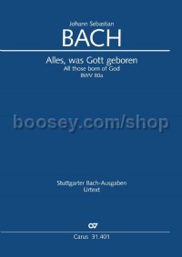 All those born of God (Score)