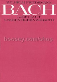Lobet Gott, unsern Herrn Zebaoth (Score)