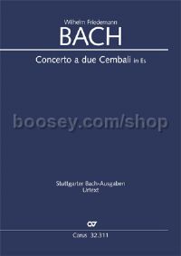 Concerto a due Cembali in Es (Full Score)