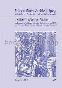 Markus-Passion (Full Score)