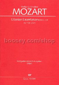 Litaniae Lauretanae B.M.V in B (Full Score)