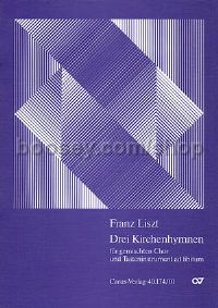 Liszt: Drei Kirchenhymnen (Mixed Choir)