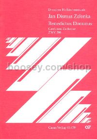 Benedictus Dominus Deus Israel (SATB)