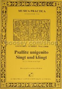 Psallite unigenito (Mixed Choir)
