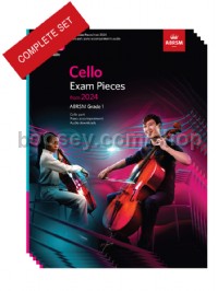 Cello Exam Pieces from 2024 (Special Offer - Save 25%)