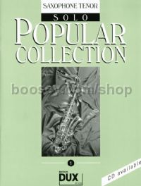 Popular Collection 1 - Tenor Saxophone Solo
