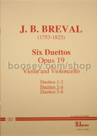 Duets Op. 19 Nos 3-4 violin & Cello