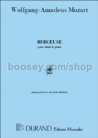 Berceuse, KV 350 - voice & piano