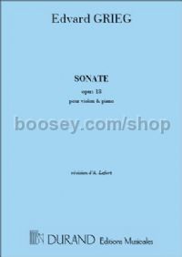 Sonata in G minor, op. 13 - violin & piano