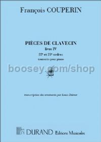 Pièces de clavecin, Vol. 4 (22/23) - harpsichord