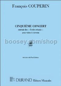 Concerto No. 5 - violin & piano