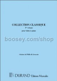 Collection classique, Vol. 1 - violin & piano