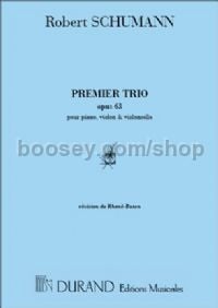 Trio No. 1, op. 63 - piano trio (score & parts)