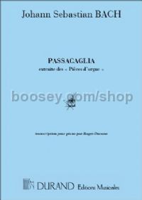 Passacaglia in C minor, BWV 582 - piano