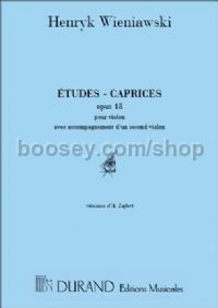 Études-Caprices, op. 18 - 2 violins