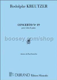 Concerto No. 19 - violin & piano
