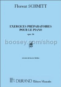 Exercices préparatoires, op. 16 - piano