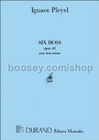 6 Duos Op. 48 - 2 violins 